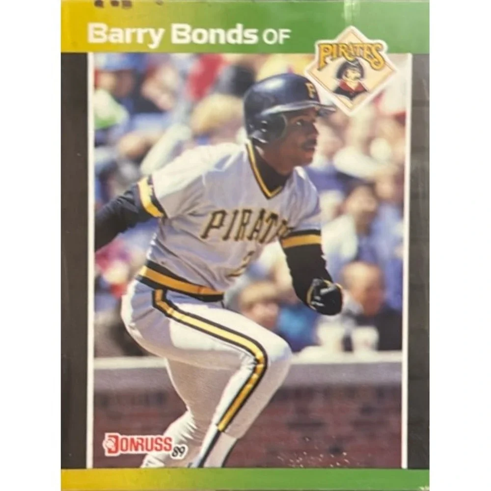 1989‎ Donruss #92 Barry Bonds - Pittsburgh Pirates
